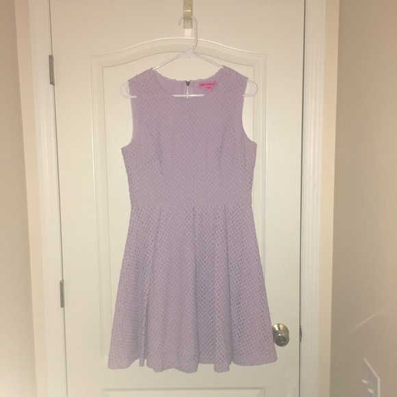 Betsey Johnson Lilac Dress - Picture 1 of 3